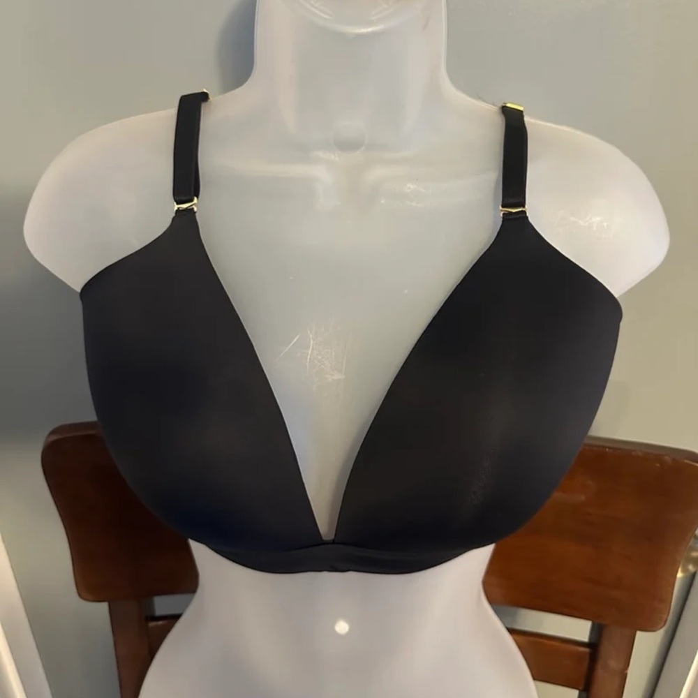 ThirdLove Deep Black Plunge Bra